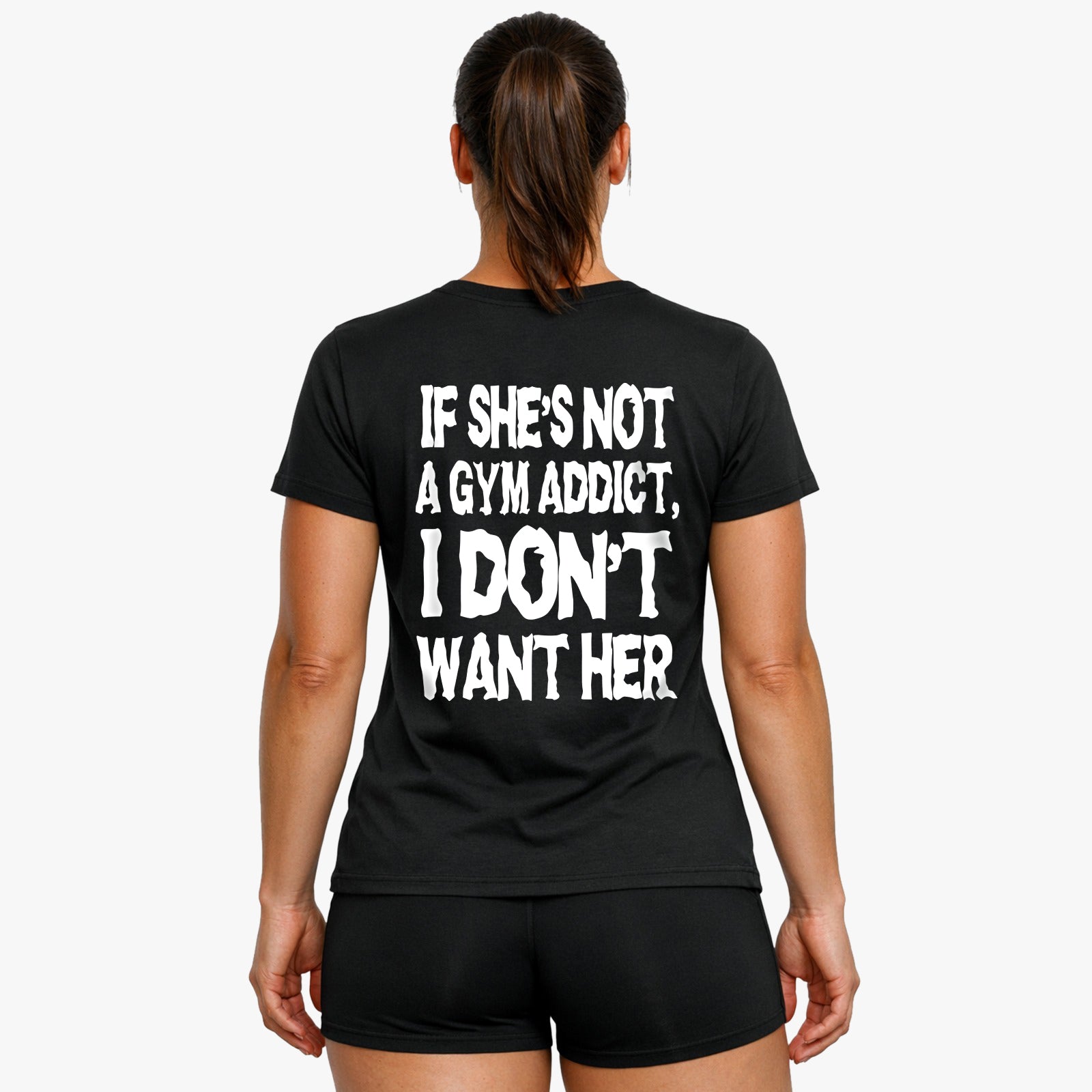 Gym Addict (Backprint) Shirt