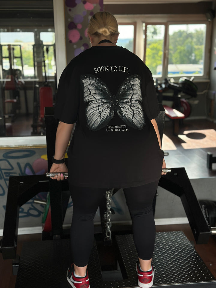 Born to lift (Backprint) Oversize Blast