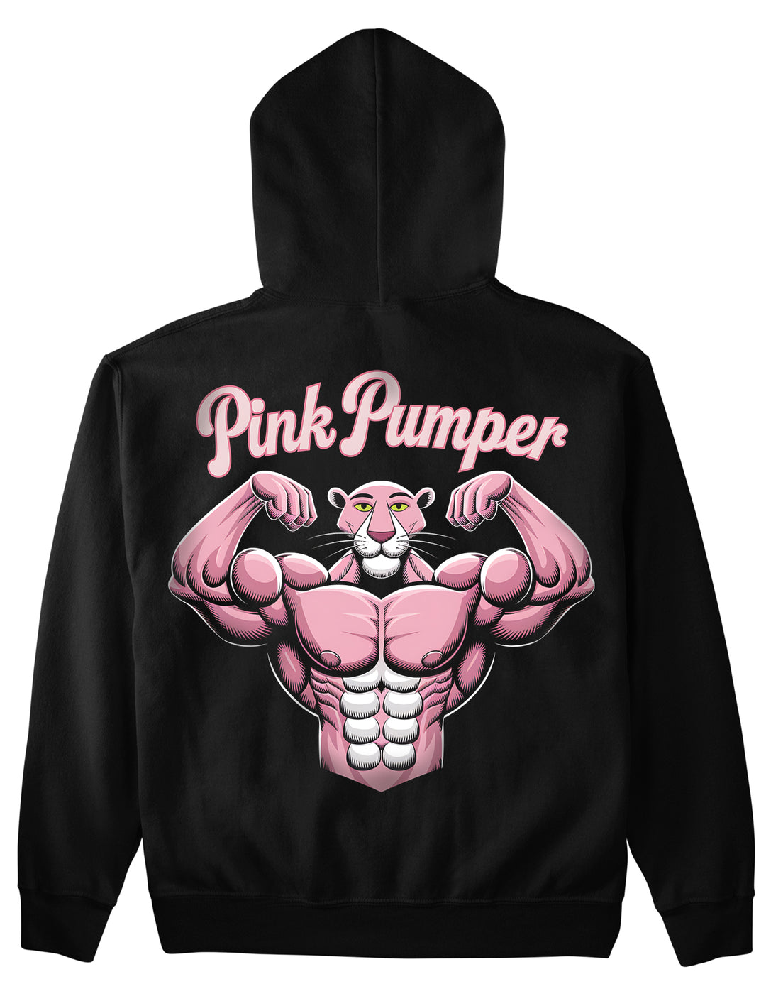 Rosa Pumper (baktryck) hoodie