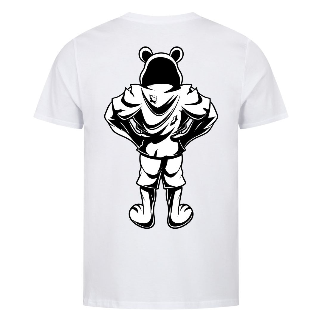 Bear (Backprint) B&W Shirt