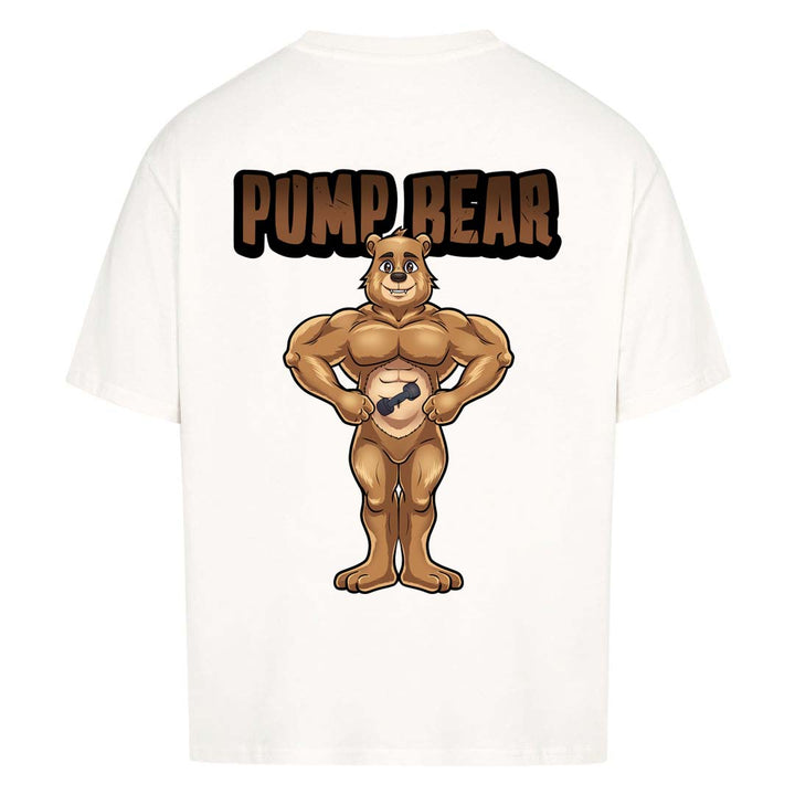 Pump Bear (backprint) Oversized Shirt