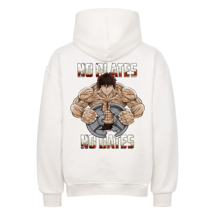No Plates,no dates Oversized (Backprint) Hoodie