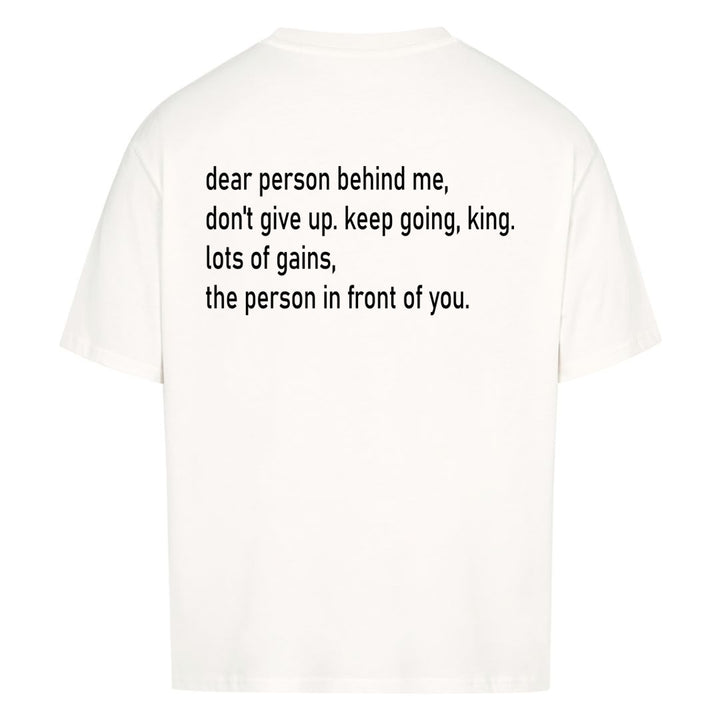 gains,(Backprint) Oversized Shirt