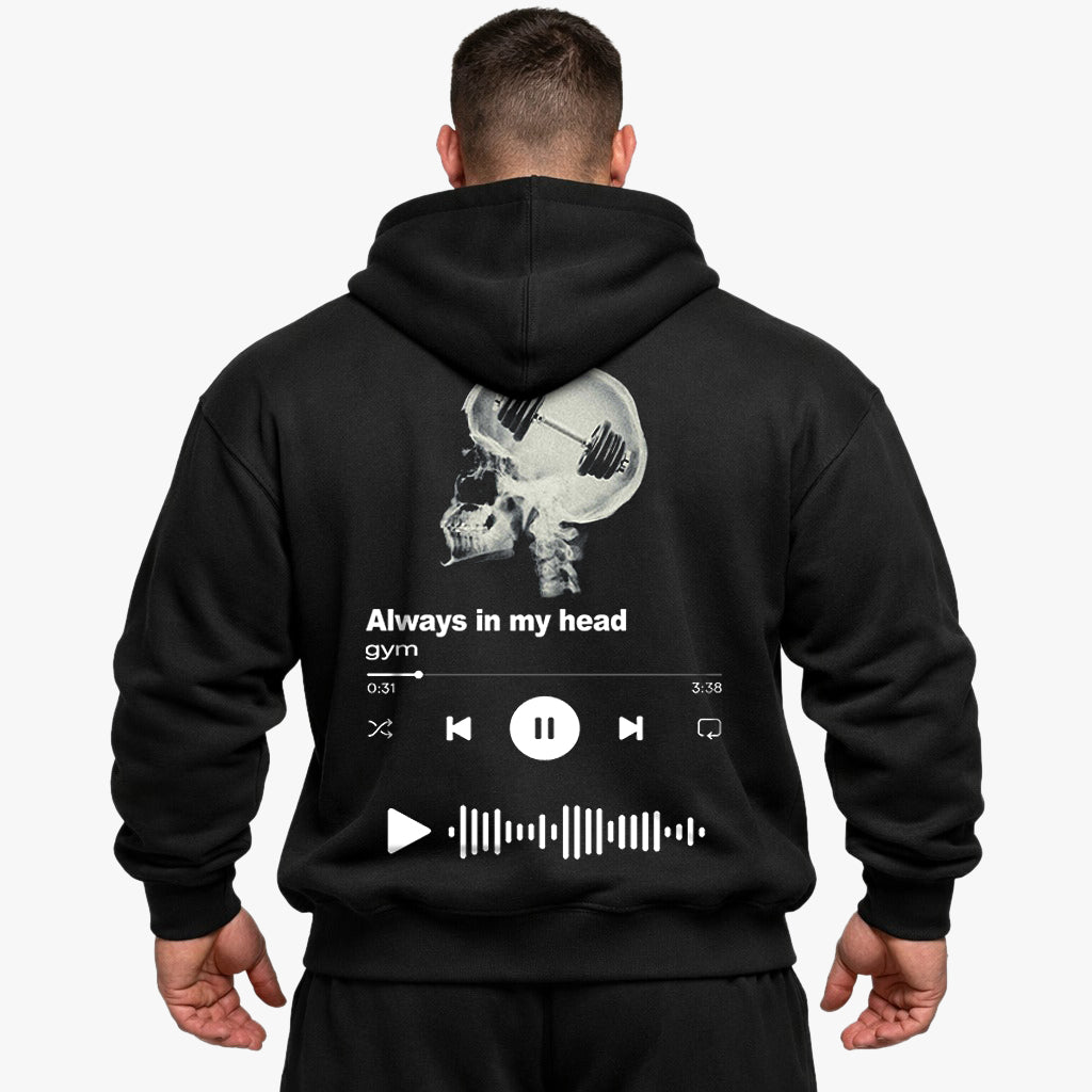 Always in my head Oversized Hoodie
