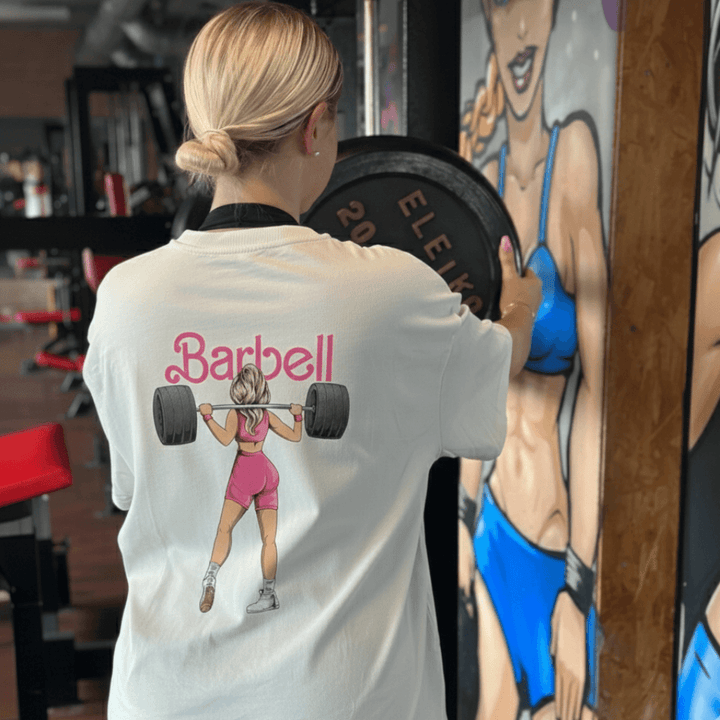 Barbell (Backprint) Oversized Shirt