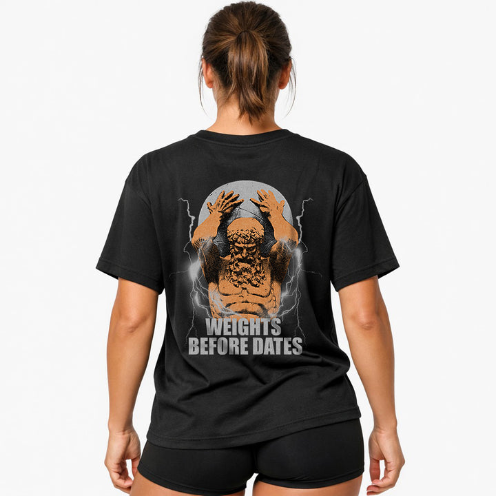 Dates (Backprint) Oversized Shirt