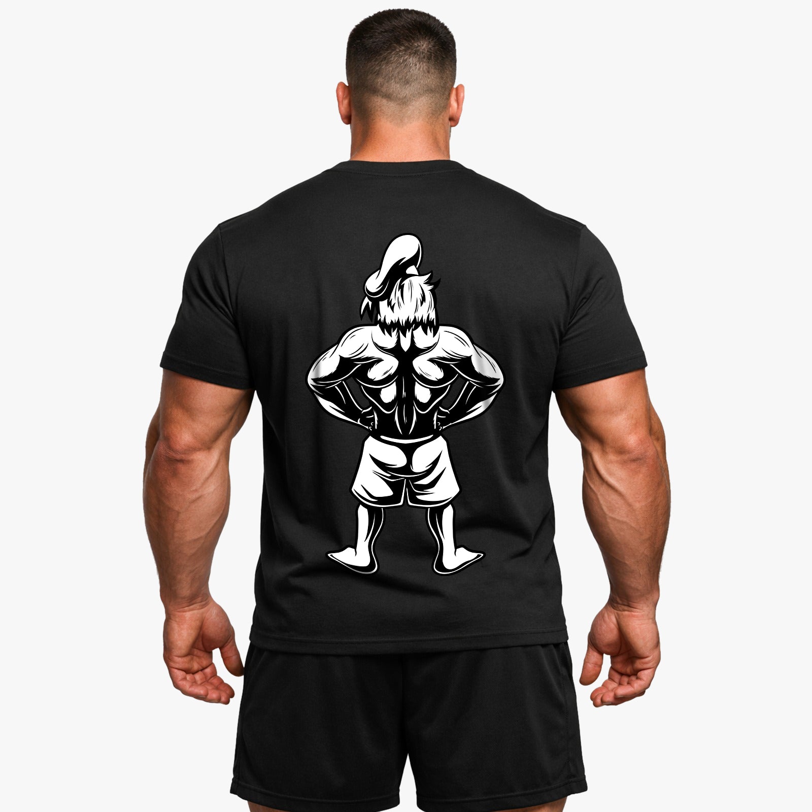 Duck (Backprint) B&W Shirt
