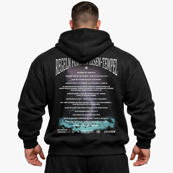 Eisten-Tempel Oversized Hoodie