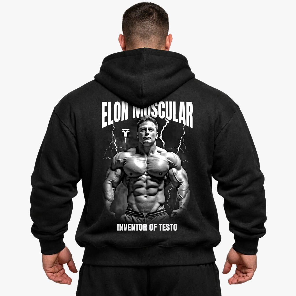 Elon Muscular Oversized (Backprint) Hoodie