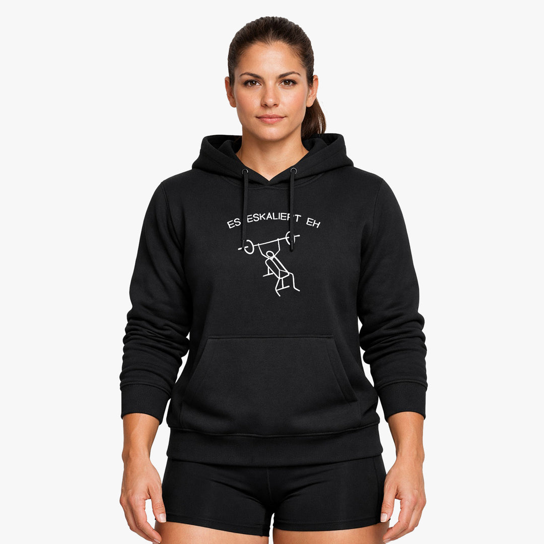 Es eskaliert eh Hoodie