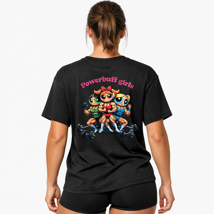 Powerbuff Girls (Backprint) Oversized Shirt