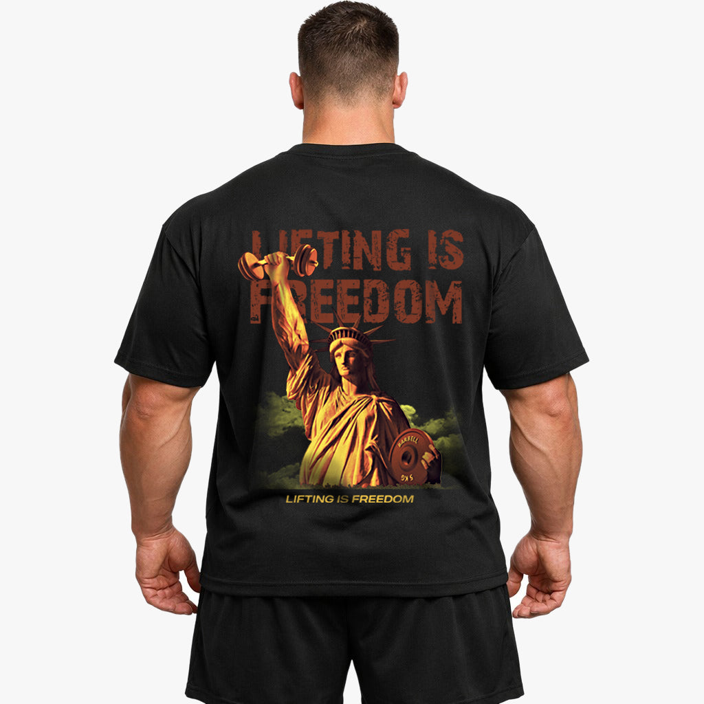 Freedom (Backprint) Oversized Shirt