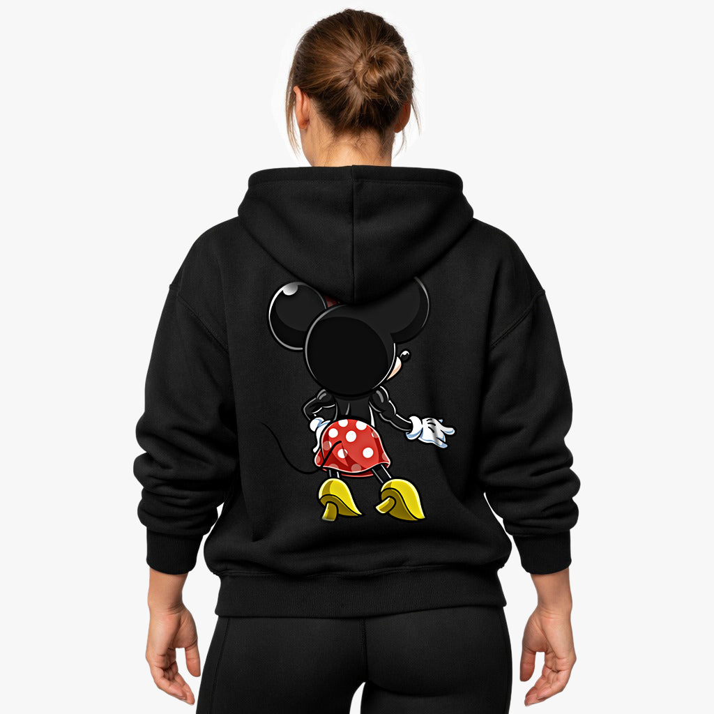 Girl mouse (Backprint) Oversized Hoodie