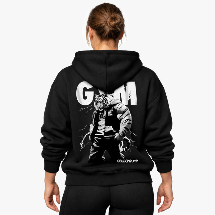 Gym-Tiger Oversized Hoodie