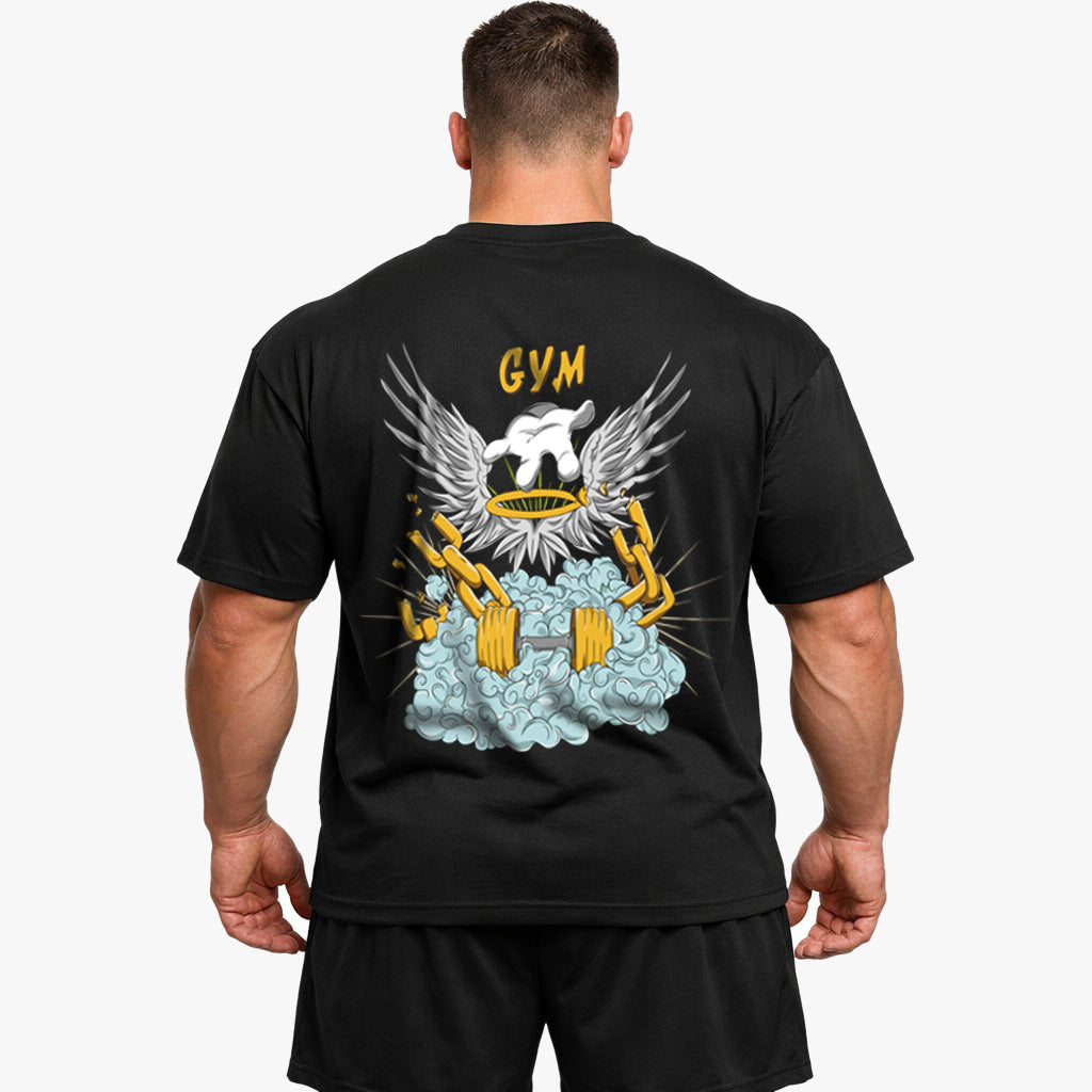 Gym (Backprint) Oversized Shirt