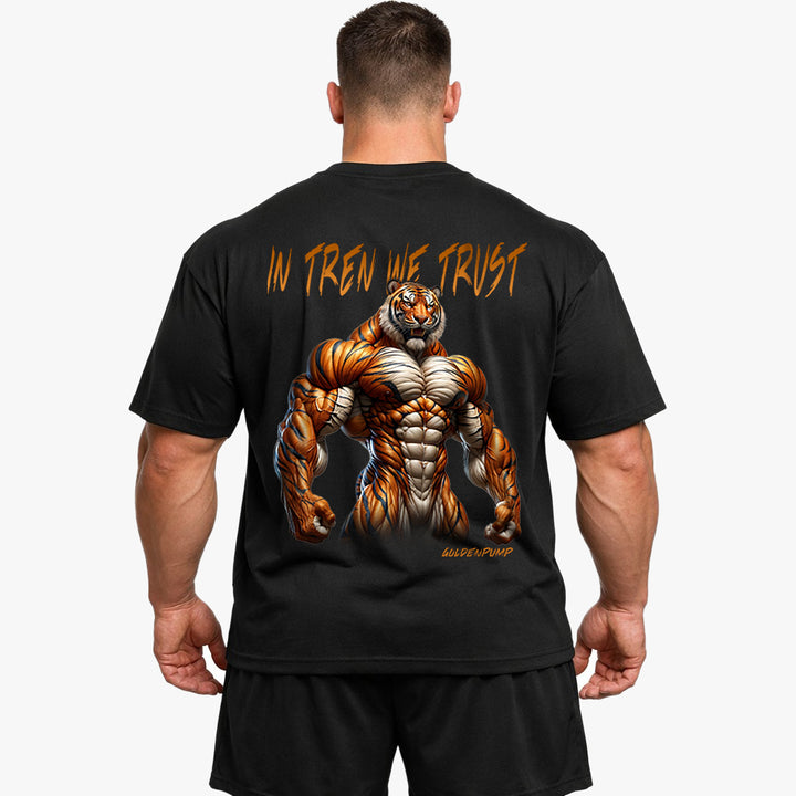 In Tren We Trust (Backprint) Oversized Shirt