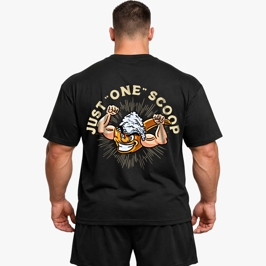 Just "One" Scoop Oversized Shirt