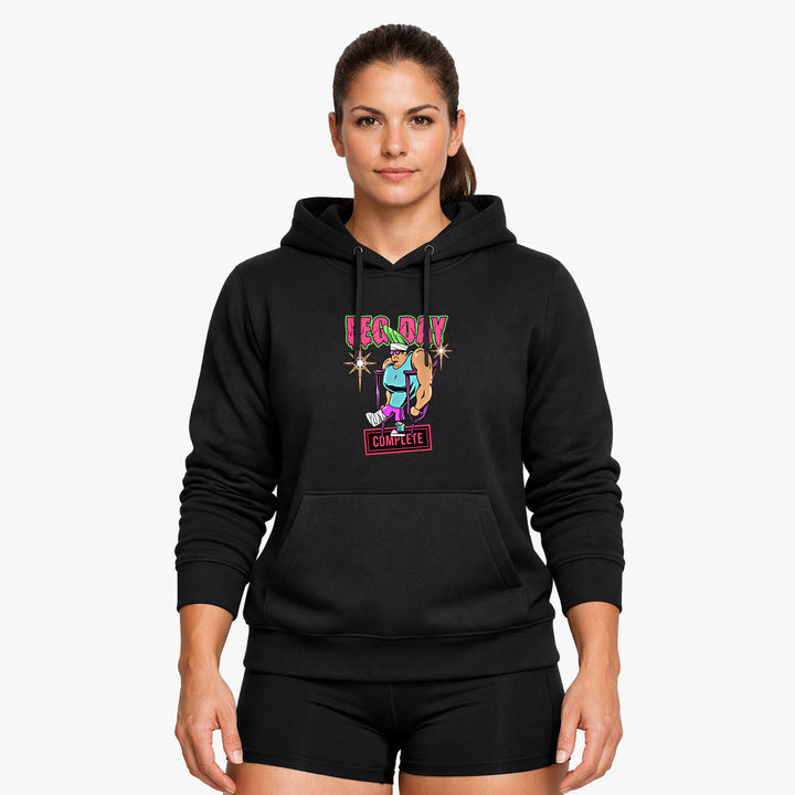 Sweat à capuche complet pour la journée des jambes