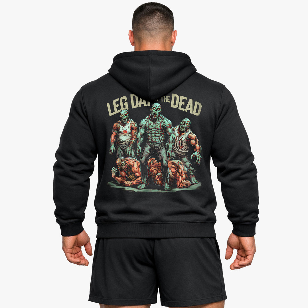 Sweat à capuche Leg Day of the Dead (backprint)