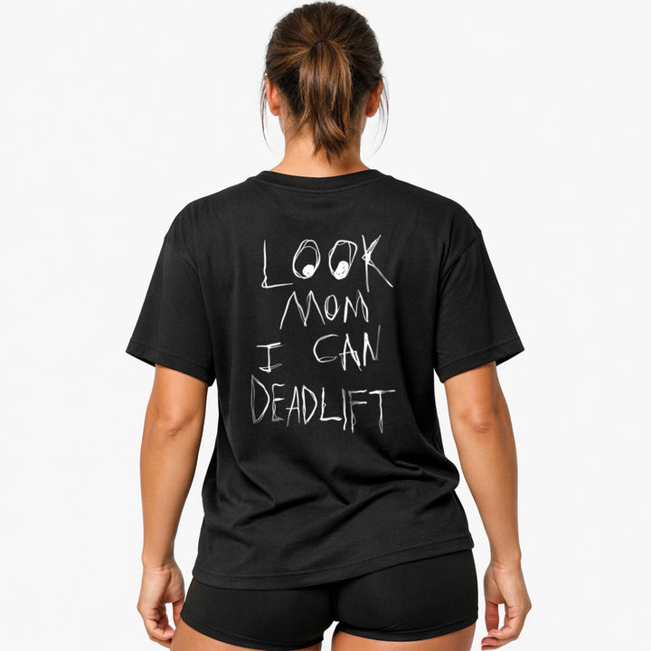 Look Mom Oversized (Backprint) Shirt