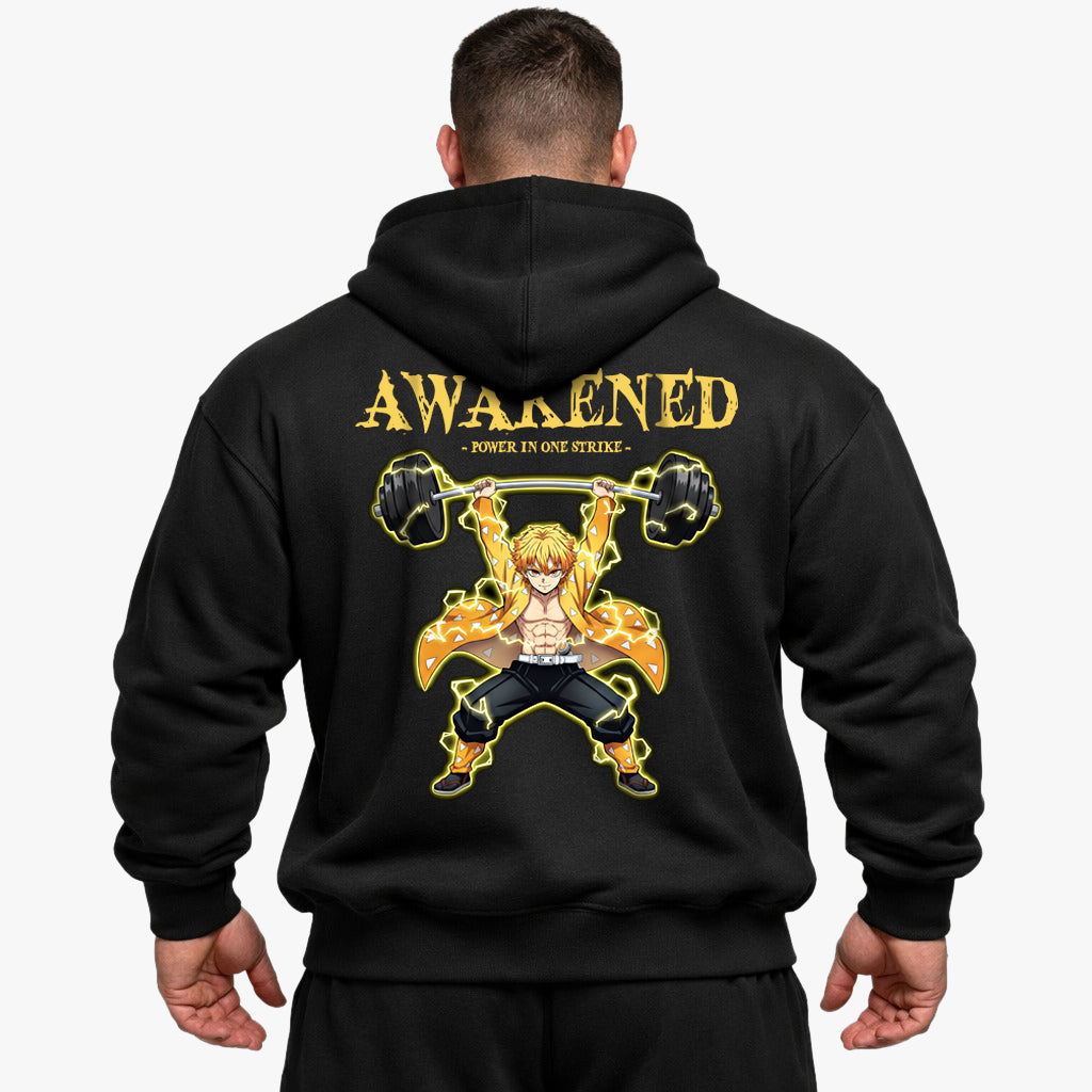 Awakened Power (Backprint) Oversized Hoodie