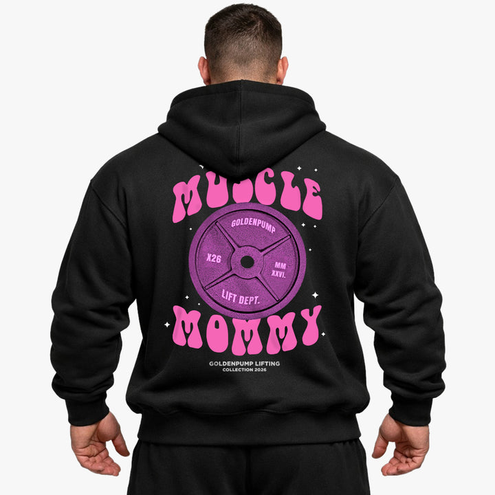 Muscle Mommy (Backprint) Oversized Hoodie