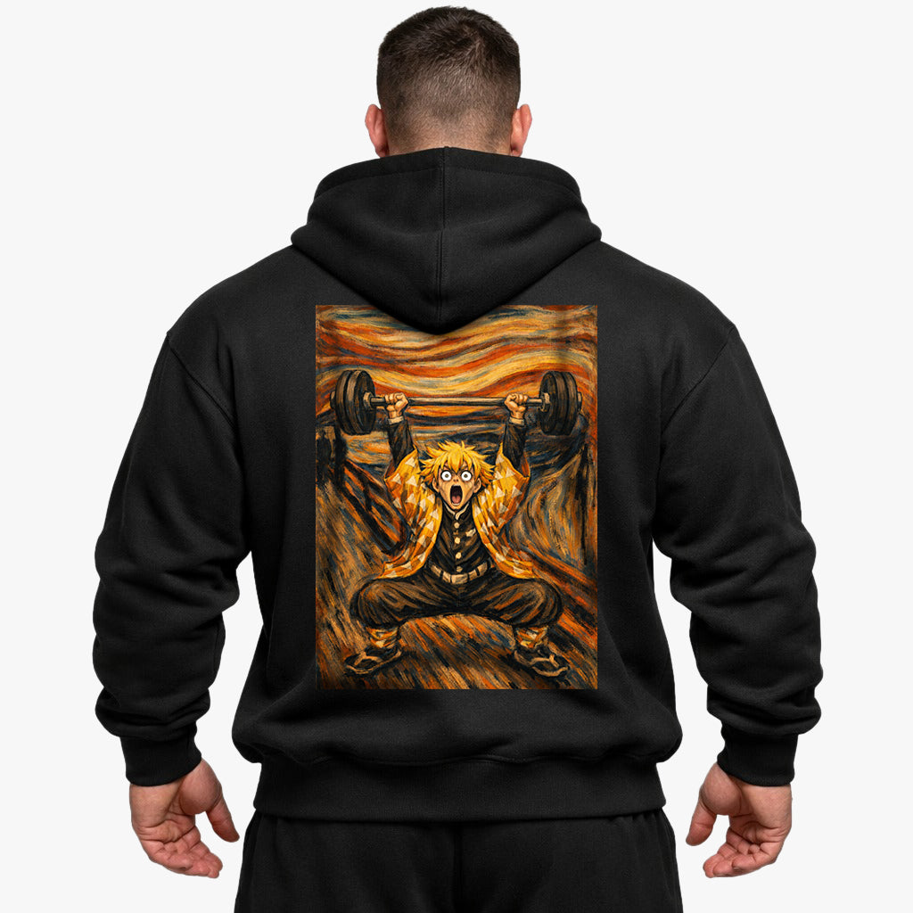 Demon Lifta (Backprint) Oversized Hoodie