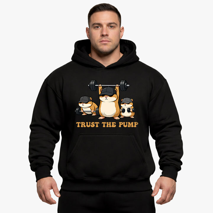 Trust The Pump Oversized Hoodie