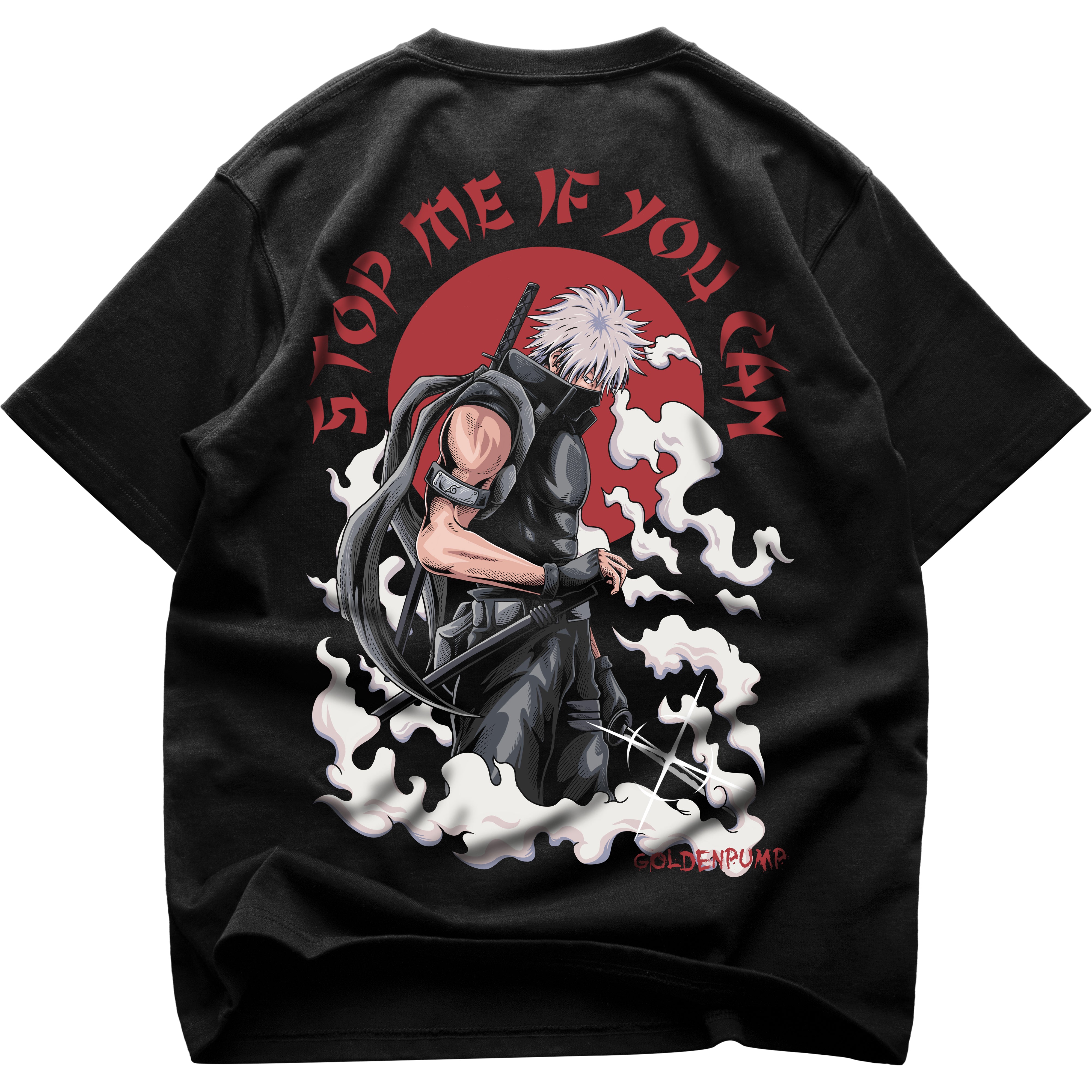Stop me if you can Oversized (Backprint) Shirt