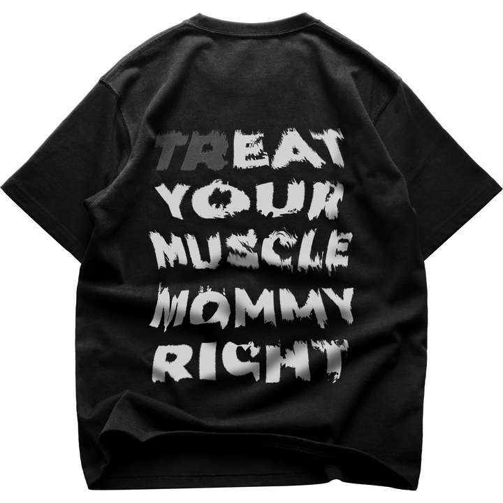 Muscle Mommy (Backprint) Oversized Shirt