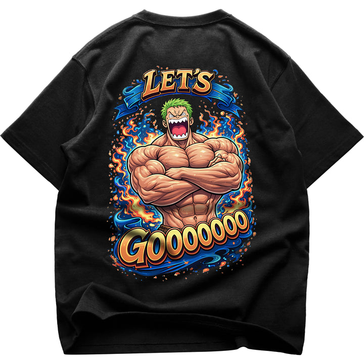 Let's Gooo! (Backprint) Oversized Shirt