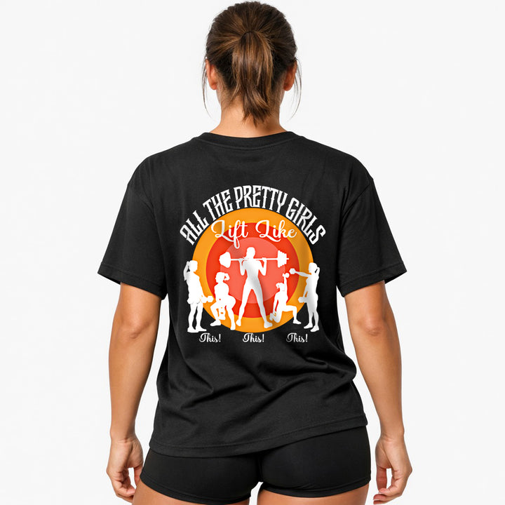 Pretty girls (Backprint) Oversized Shirt