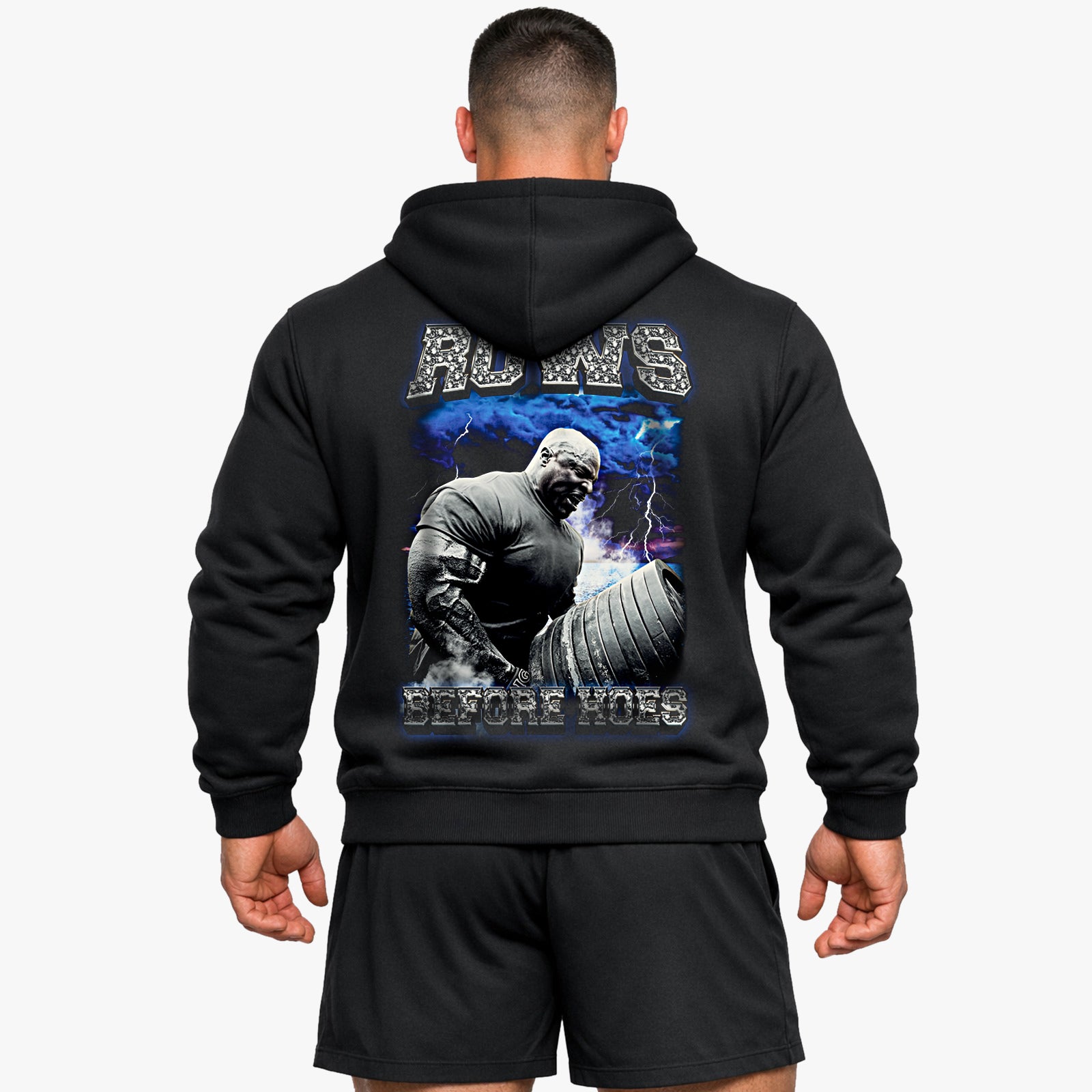 Rows (Backprint) Hoodie