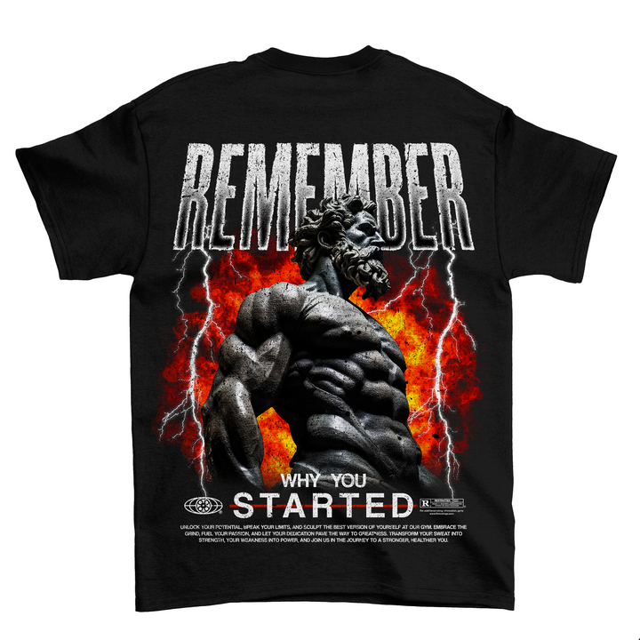 Remember Why (backprint) Shirt