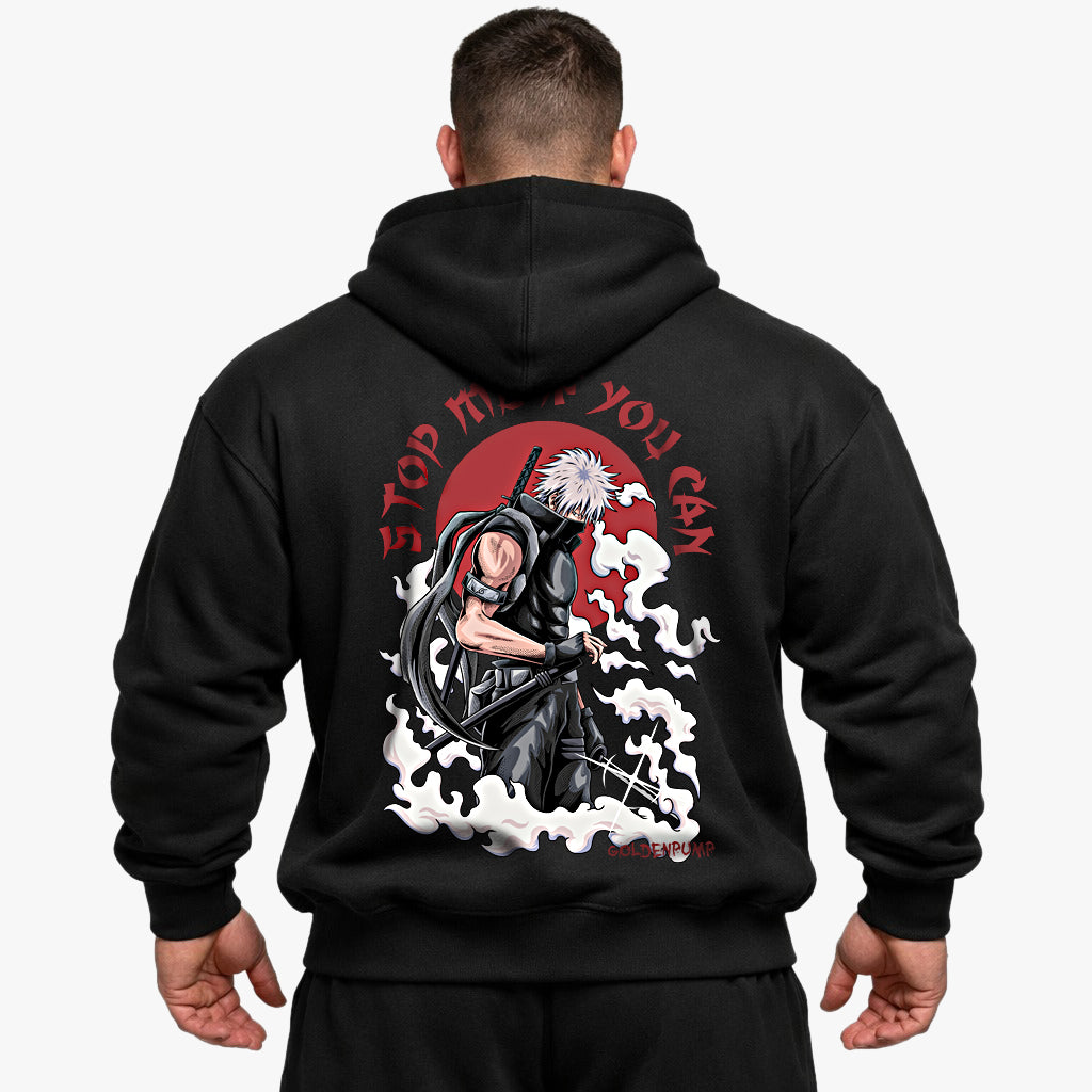 Stop me if you can Oversized (Backprint) Hoodie