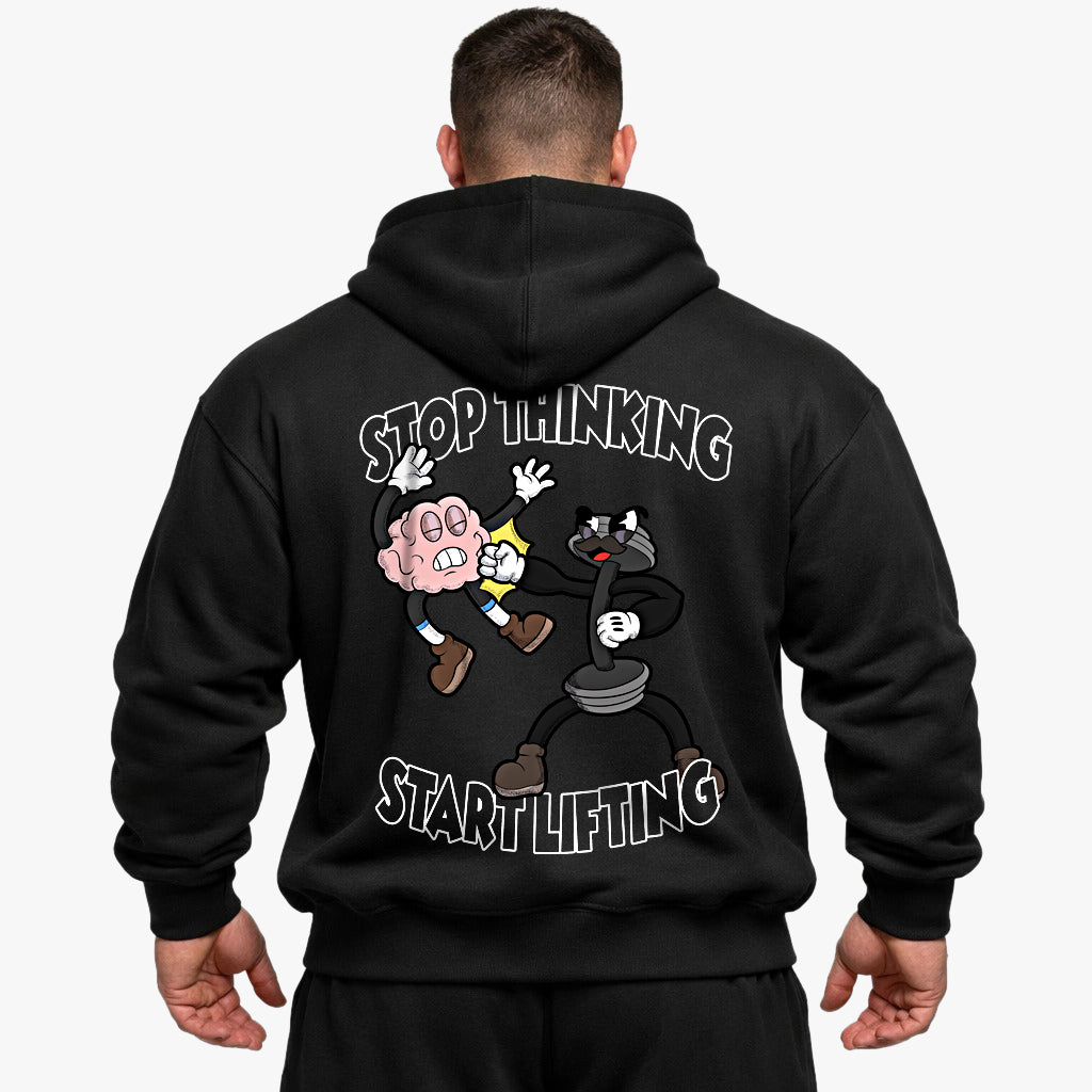 Stop thinking Oversized Hoodie