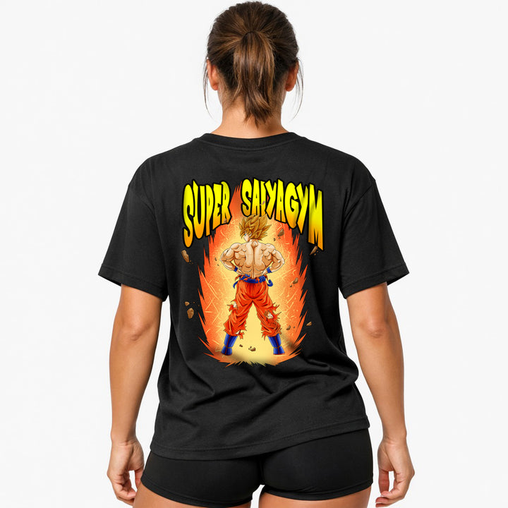 Super Saiyagym (Backprint) Oversized Shirt