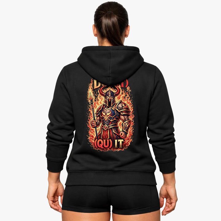Do(nt) (Qu)it (Backprint) Hoodie