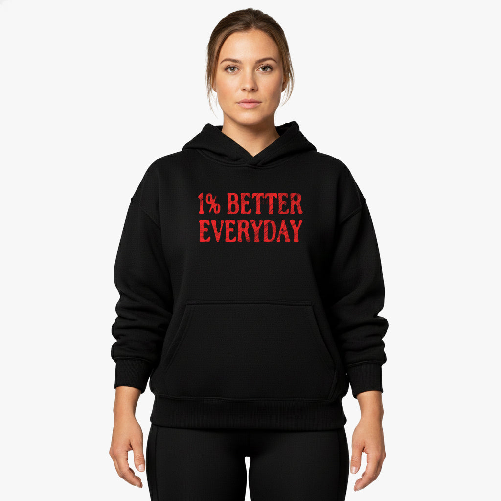 1% Better Everyday Oversized Hoodie