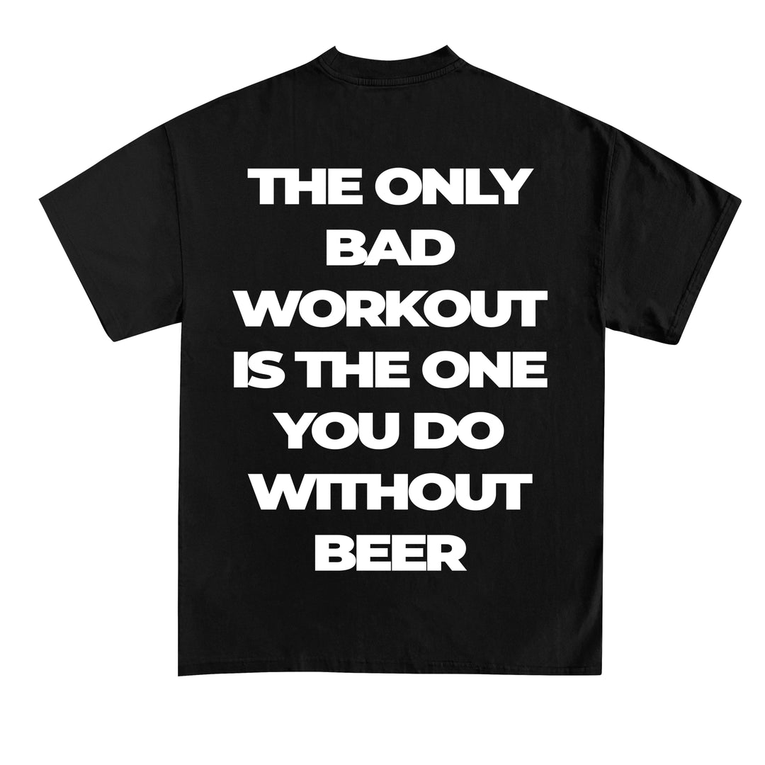 Sólo camiseta de mal entrenamiento (backprint)