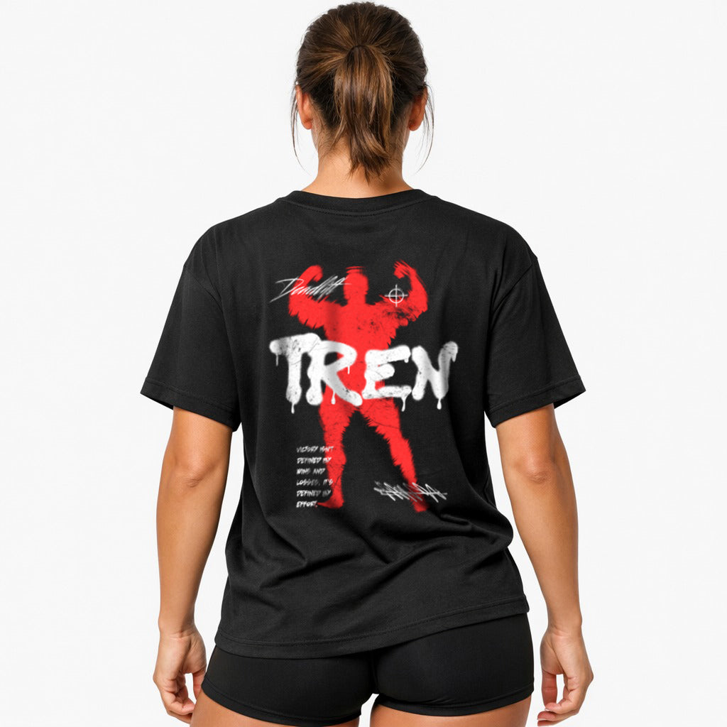 effort (Backprint) Oversized Shirt