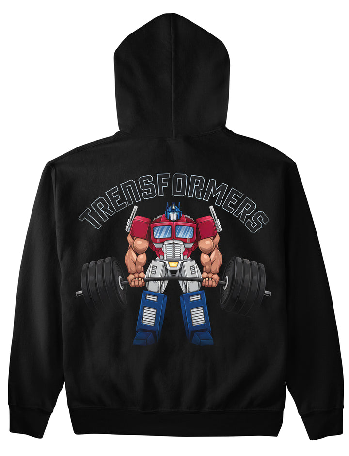 Transformers (baktryck) hoodie