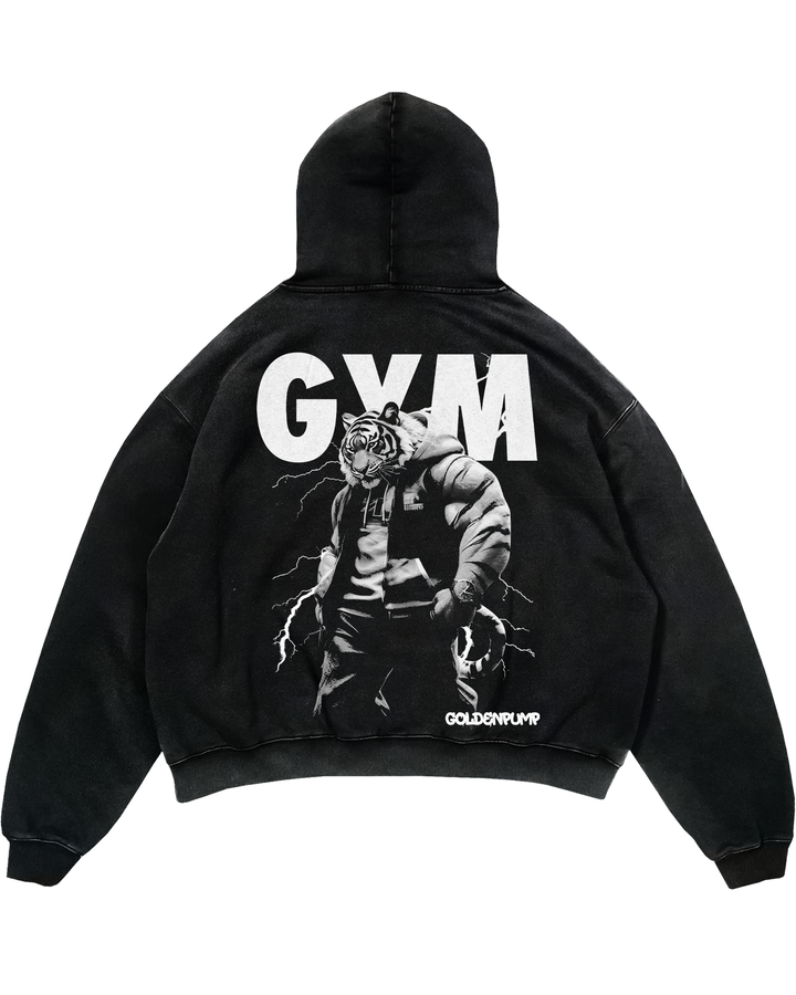 Gym-Tiger Oversized Hoodie