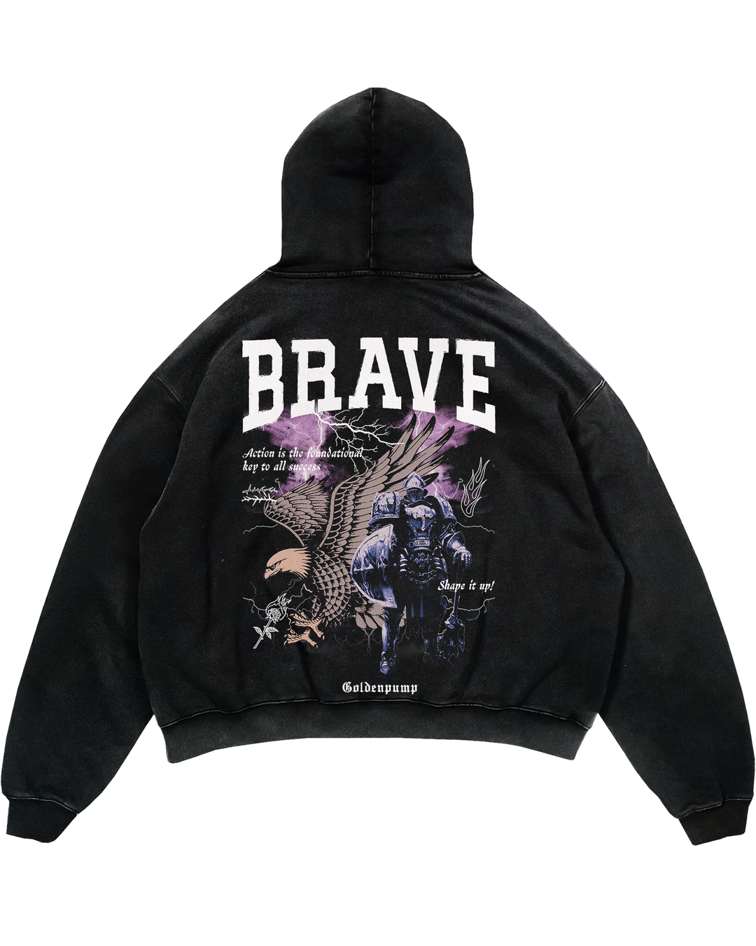 Brave Oversized Hoodie