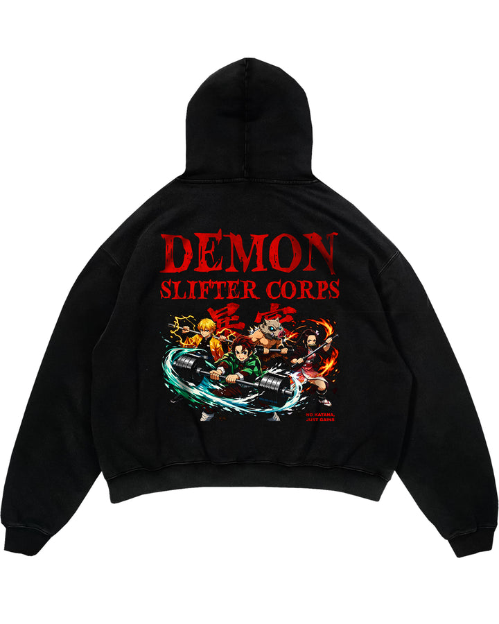 Demon Slifter (Backprint) Oversized Hoodie