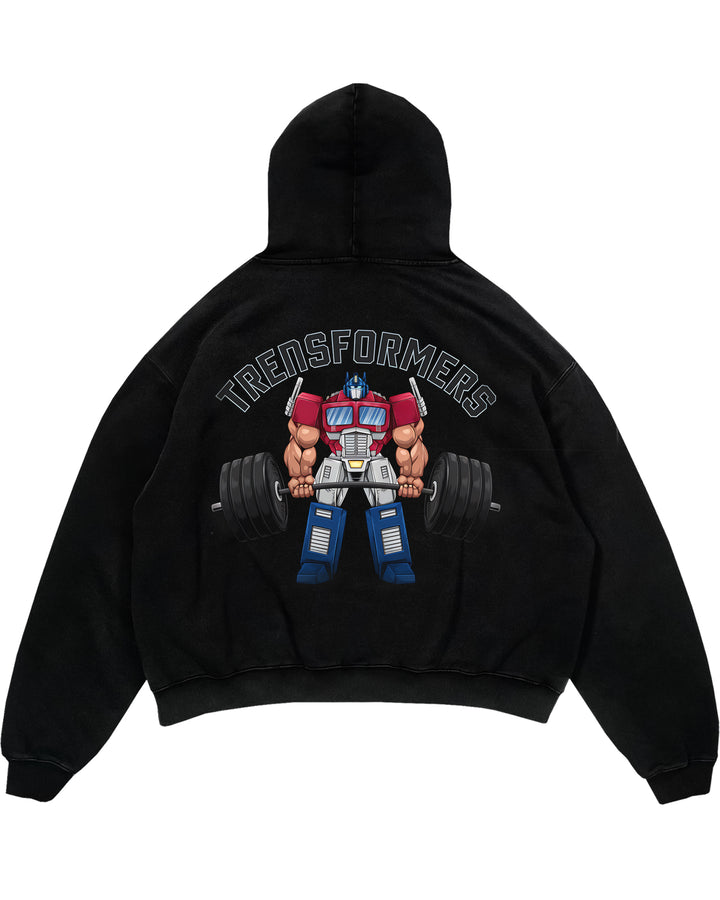 Transformers Oversized (baksidatryck) hoodie