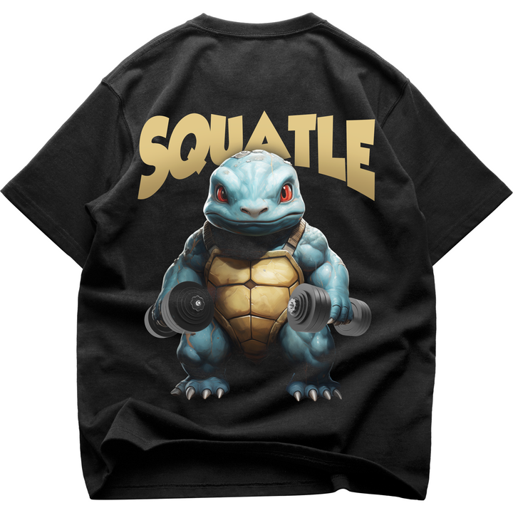 Squatle (Backprint) Oversized Shirt